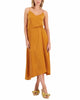Rowan Twist Dress In Caramel - thumbnail
