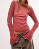 Cuffing Season Top in Dusty Cedar - thumbnail