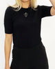 Perfect Crew Neck Tee (Spring) in Black - thumbnail