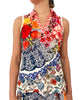 Tango Polo Tank Top in Multi - thumbnail