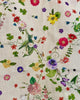 Marianne Floral Organic Cotton Kimono in White Floral - thumbnail