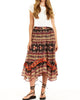 Mia Midi Skirt in Veronique Black - thumbnail