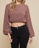 Seldovia Loungewear Set in Rose Gold Metallic - thumbnail