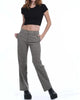 Junior Blake Ankle Length Pant in Plaid - thumbnail