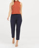 Polished Ankle Slim in Navy - thumbnail