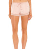 Victoria Charmeuse Short in Blush - thumbnail