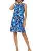 Crisscross Back Dress Lilia In Royal - thumbnail