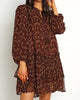 Jaslynn Mini Dress in Zadia Block Print - thumbnail