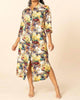 Timeless Sandra Button Down Dress in Multi - thumbnail