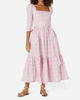 Pego Scallop Dress In Pink - thumbnail
