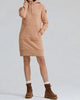 Hoodie Dress in Tan - thumbnail