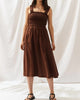Setrella Dress in Chocolate - thumbnail