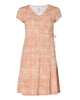 Padma Wrap Dress in Desert Sand Geo - thumbnail