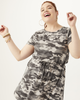Alice Drawstring T-Shirt Dress - thumbnail