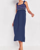 Smock Shock Dress in Navy - thumbnail