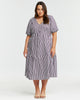 Dominica Striped Dress - thumbnail