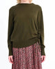 Knit Sweater in Olive - thumbnail