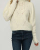 Madison Crewneck Sweater in Cream - thumbnail