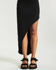 Overland Asymmetric Skirt in Black - thumbnail