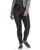 Croco Leatherette High Rise Leggings in Black - thumbnail