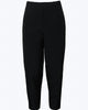 Radish High-Rise Balloon Tapered Pants in Black - thumbnail