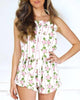 Rose Vine Tie Top Sleep Set in Pink - thumbnail