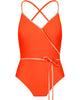 Women'S Lena Ballet One Piece in Neon Orange - thumbnail