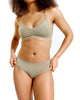 Pretty Little Panty Hipster Shorty in Khaki - thumbnail