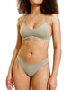 Pretty Little Panty Thong Tanga in Khaki - thumbnail