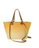Medium Ombre Basket Bag in Natural - thumbnail