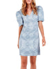 Ischia Print Dress in Blue - thumbnail