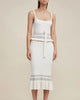 Pacific Dress In Cream Mix - thumbnail