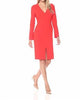 Sambora Sheath Dress In Burnt Rose - thumbnail