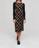 Knit Dress in Black Multi - thumbnail