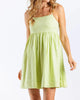 Kacey Dress In Lime - thumbnail