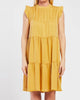 Shelly Dress In Honey Mustard - thumbnail
