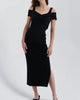 Emerson Two Piece Maxi Dress In Black - thumbnail