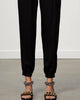 Harriet Viscose Crepe Pant in Black - thumbnail