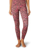Lux High Waisted Midi Leggings in Electric Cheetah Swirl - thumbnail
