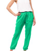 Satin Jogger in Peridot - thumbnail