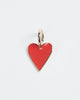 Small Enamel Helena Pendant in Red/Gold - thumbnail