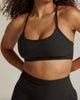 Spacedye Slim Racerback Bra in Darkest Night - thumbnail
