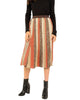 Pleated Patterned Skirt in Multi - thumbnail