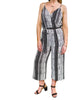 Sakura Striped Jumper in Ivory Black Stripe - thumbnail