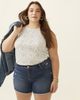 Maria Frayed Hem Shorts - thumbnail
