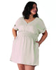 Della Smocked Waist V-Neck Dress - thumbnail