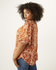 Donna High-Rise Button-Fly Straight-Leg Jeans - thumbnail