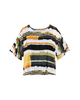 Dena Printed Mesh Blouse with Cami Lining - thumbnail
