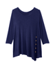 Michelle Asymmetric Detailed Tee - thumbnail