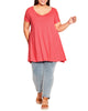 Julia Lace Yoke Tunic - thumbnail